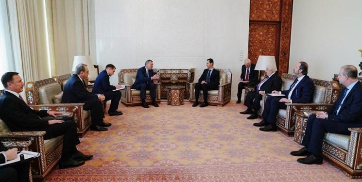 ملاقات معاون نخست وزیر روسیه با بشار اسد